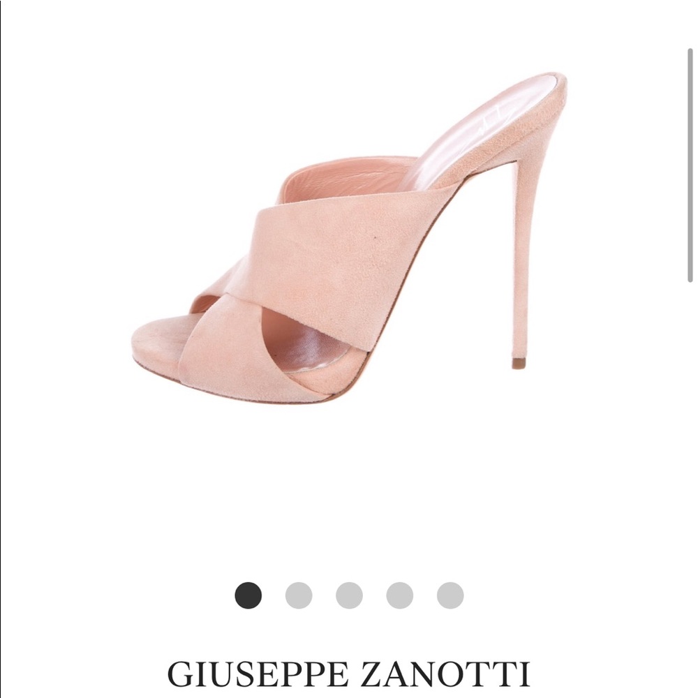 Guiseppe Zanotti Suede Slide Heels ✨
